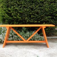 banc de jardin sur mesure